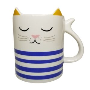 Parker Lane 16oz Stoneware Figural‎ Cat Mug
